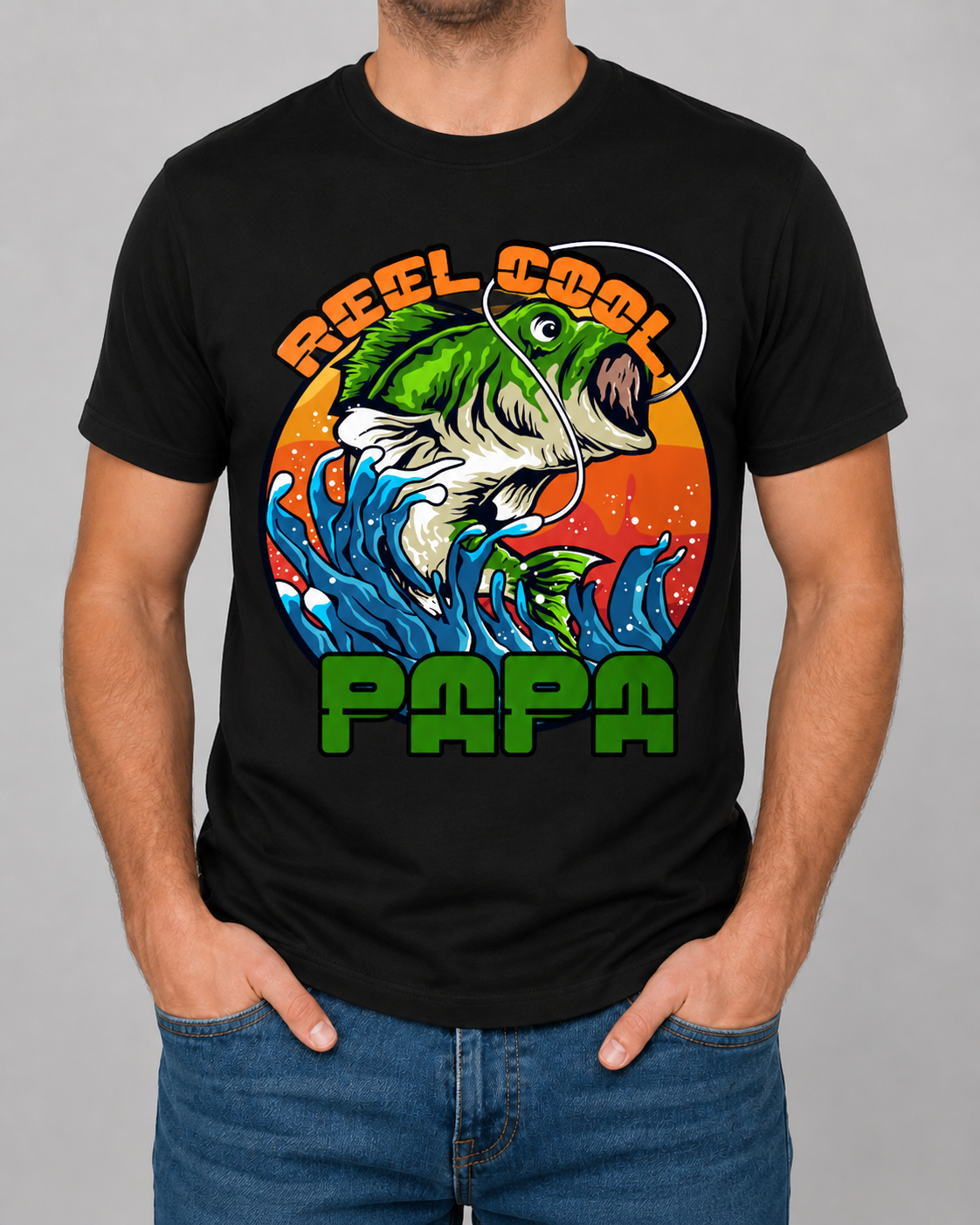 Grandpa Fishing
