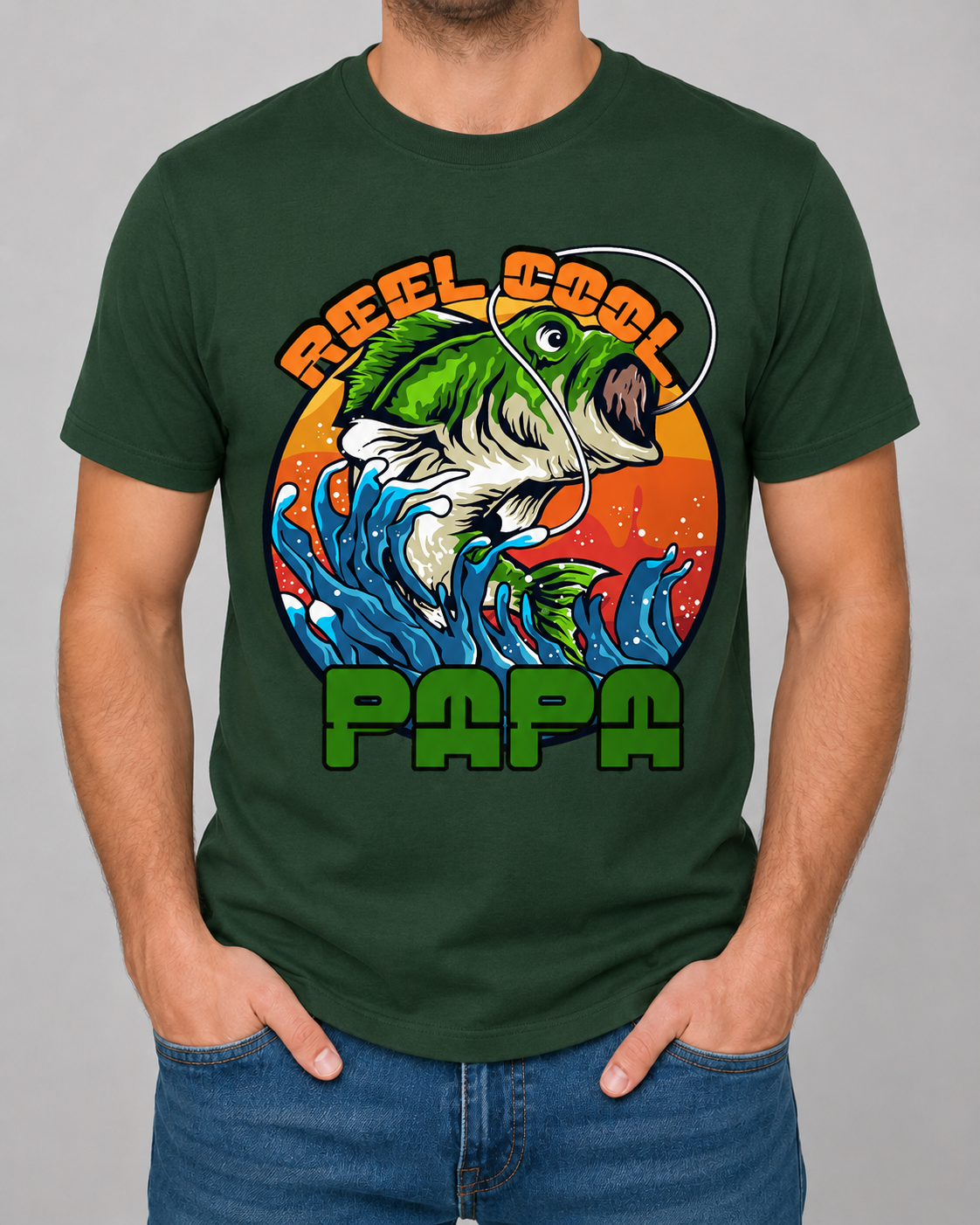 Grandpa Fishing