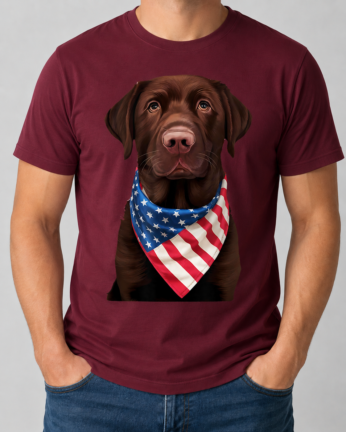 Patriotic Retriever