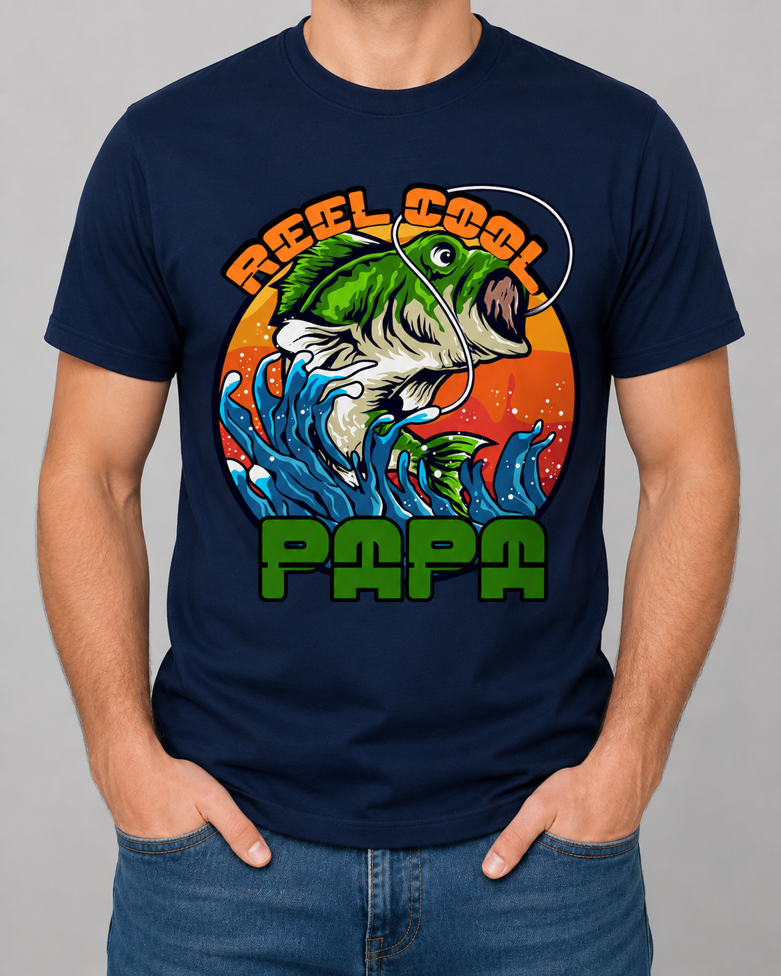 Grandpa Fishing