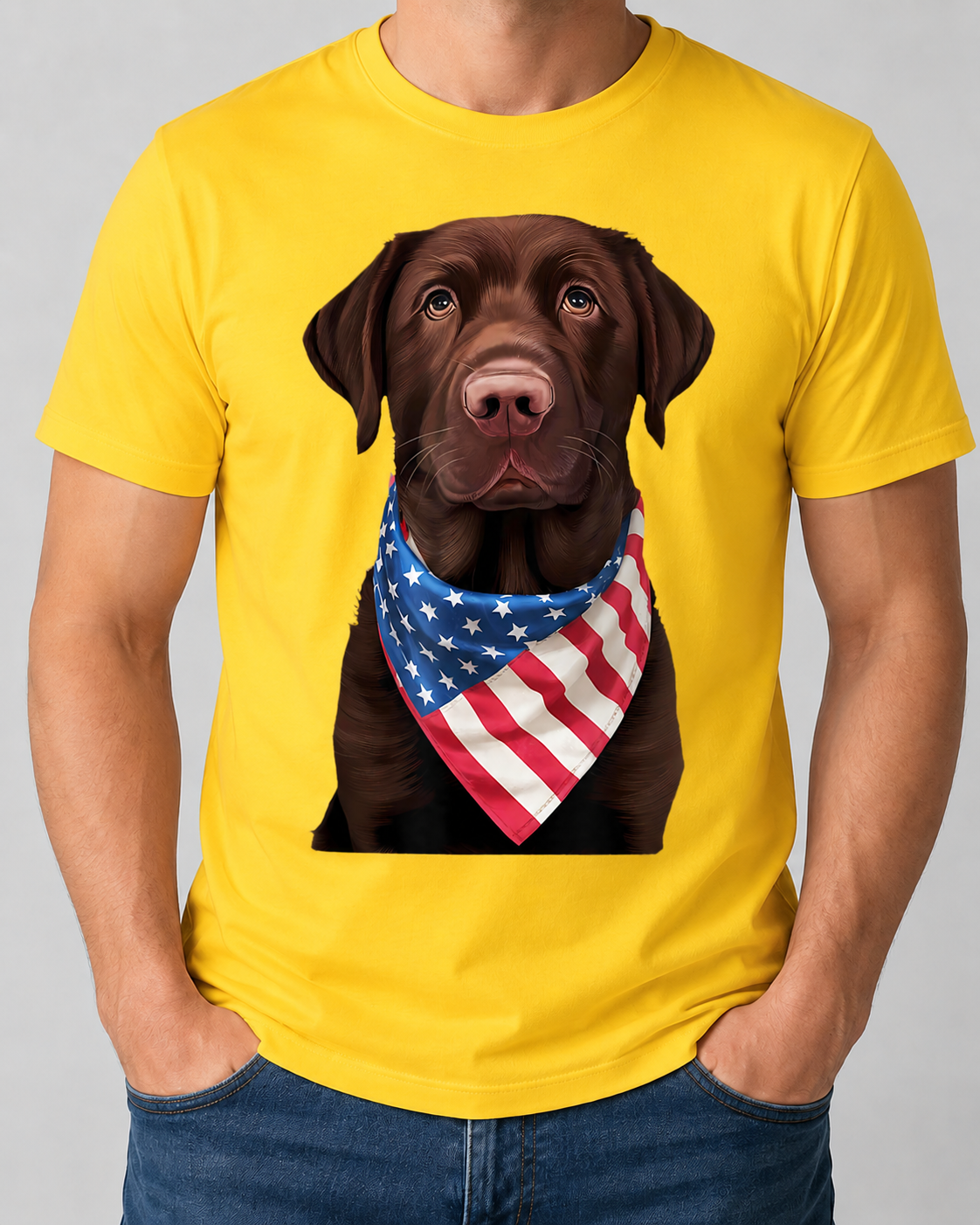 Patriotic Retriever
